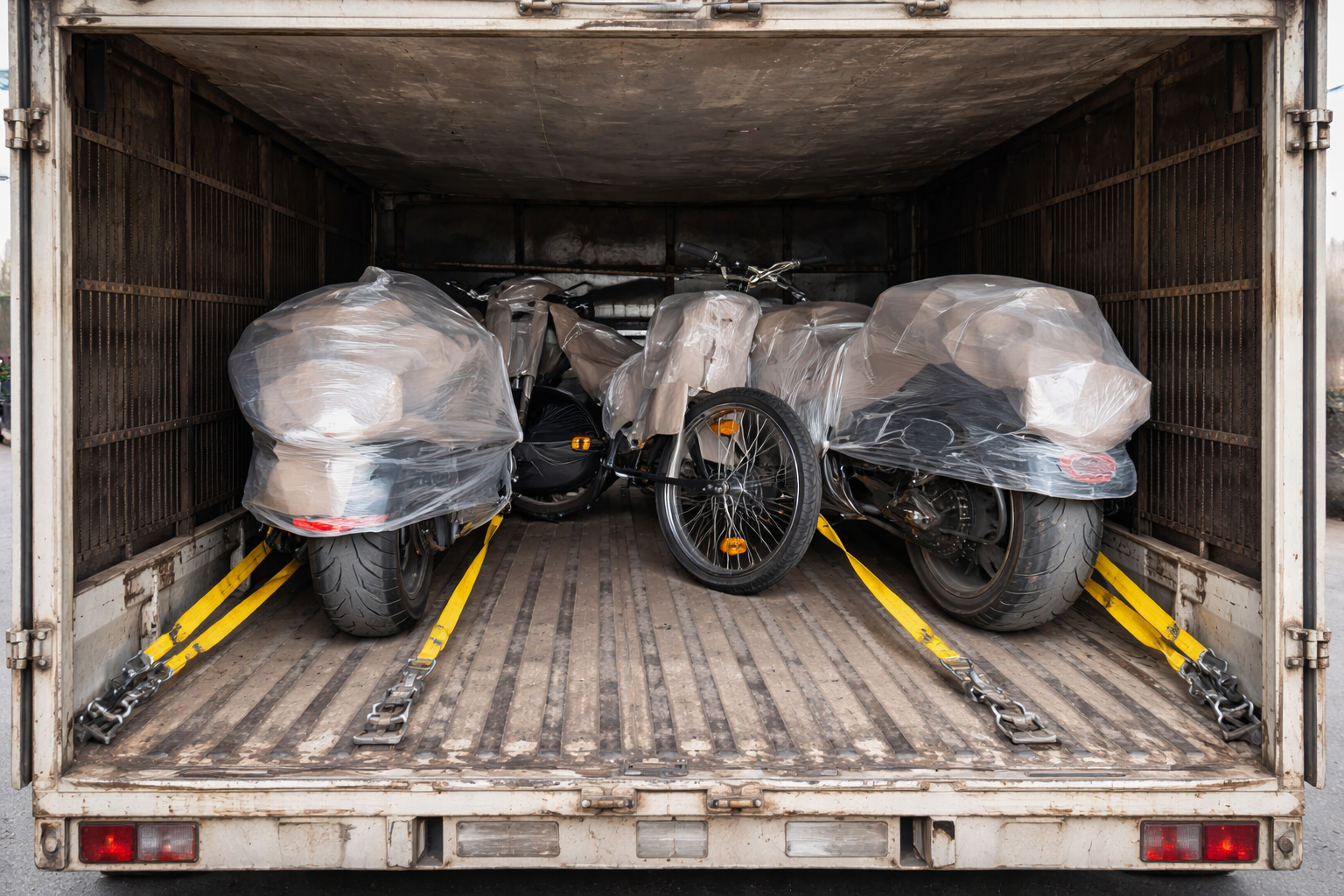 Professional moving team